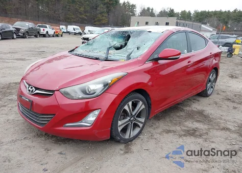 2014 Hyundai Elantra Se/Sport/Limited from USA, damaged, VIN KMHDH4AH8EU105208
